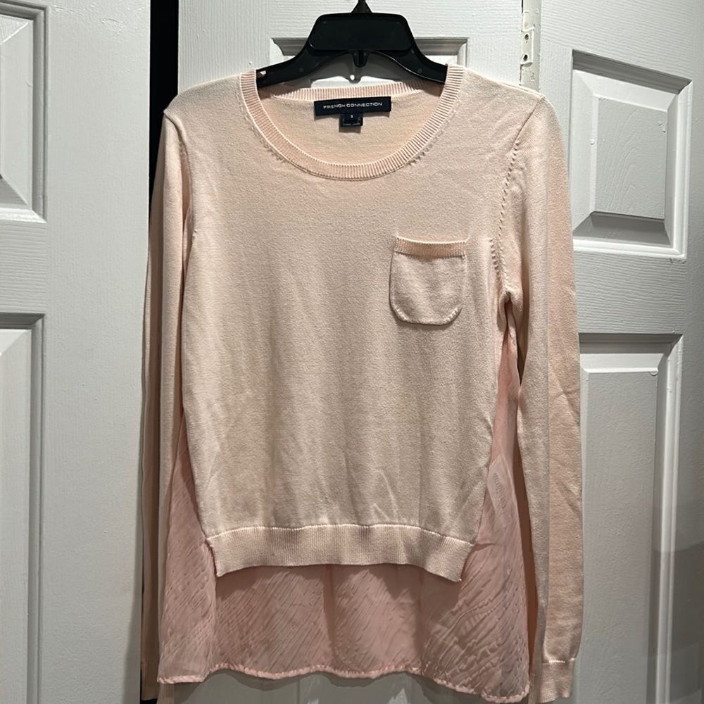 French Connection Light Pink Sweater